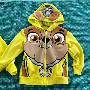 Nickelodeon Yellow Paw Patrol Hoodie